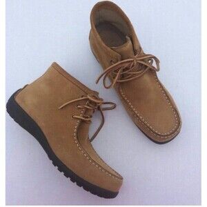 Lands end moccassin boots